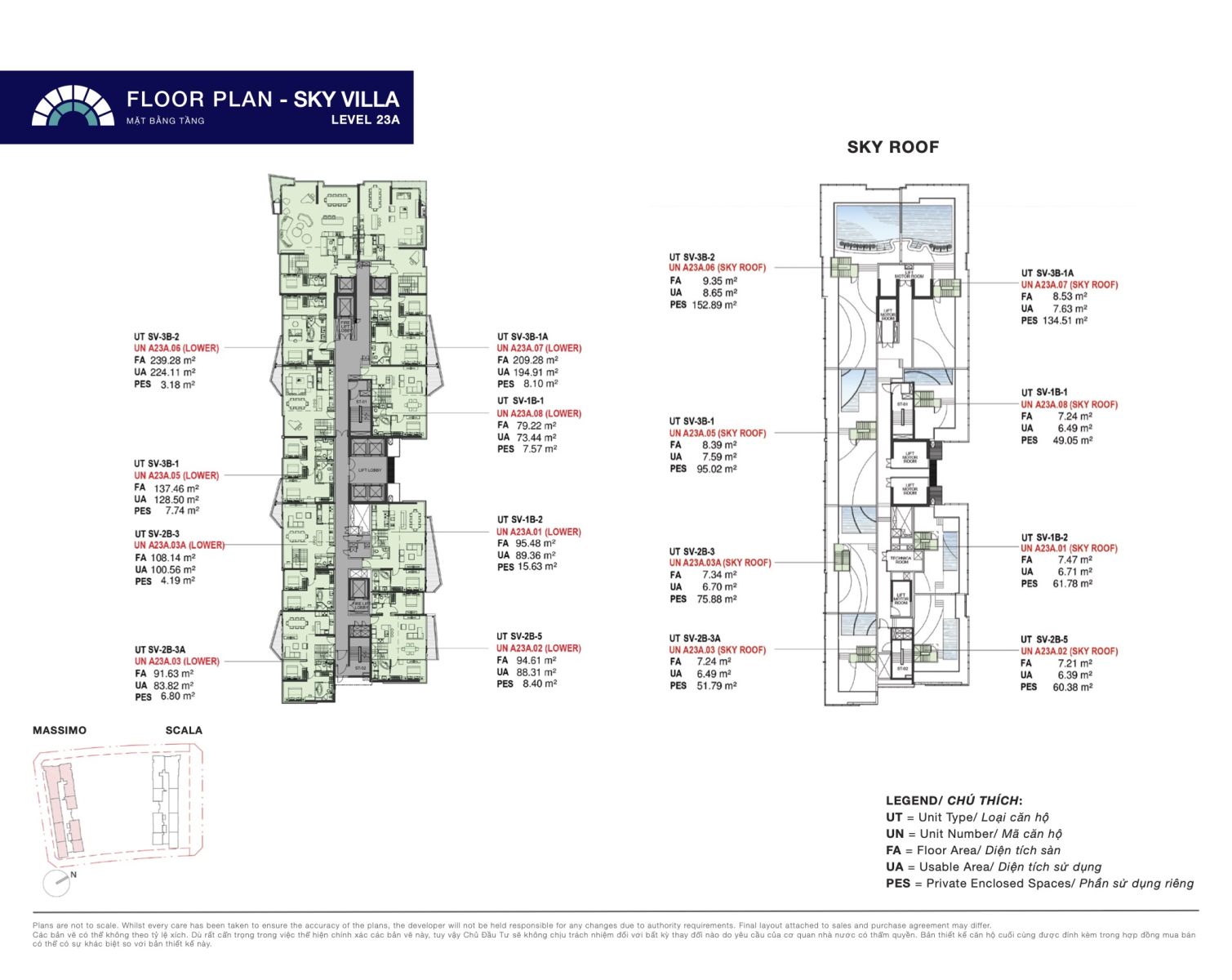 layout penthouse opera residence