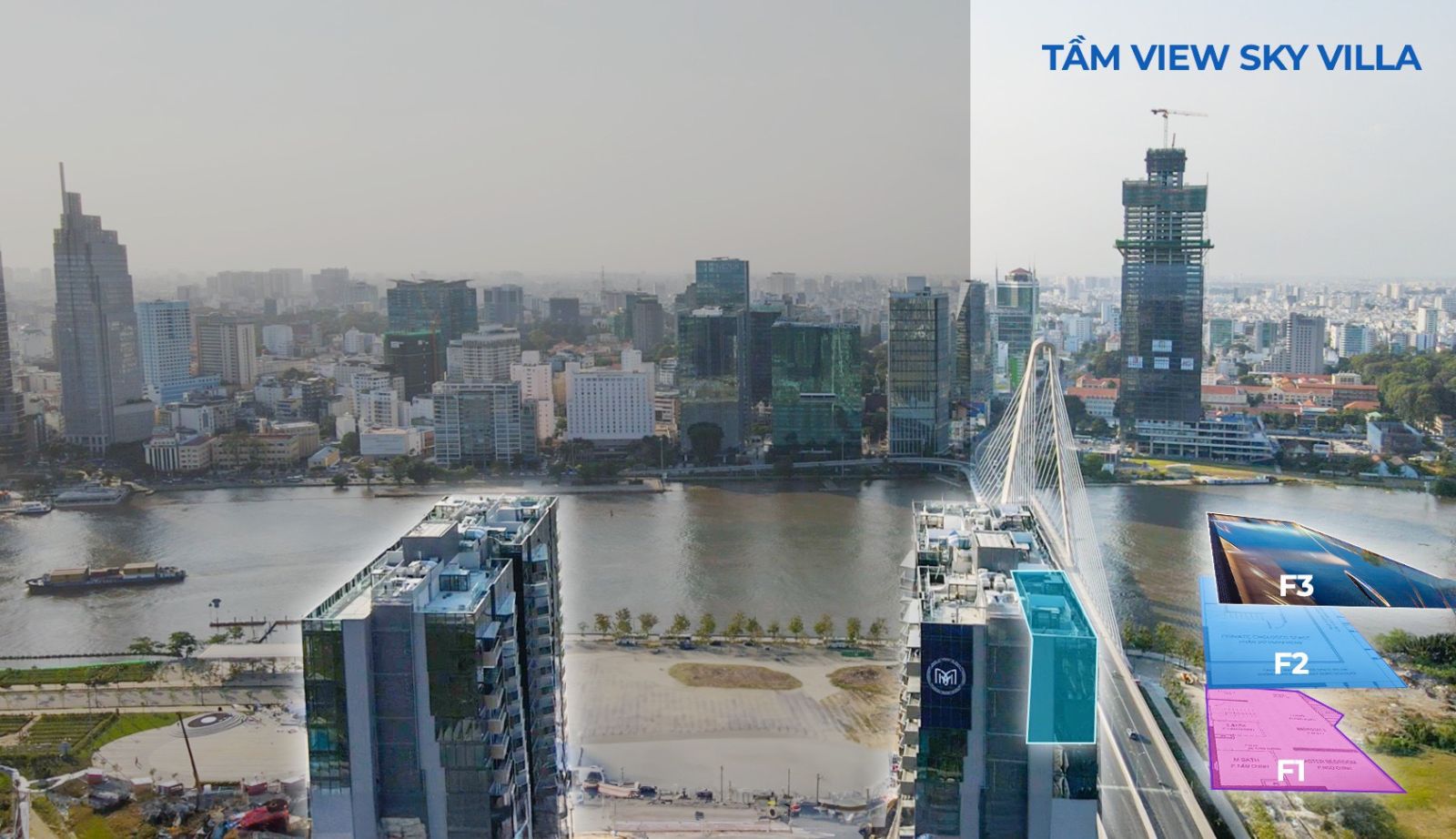 vị tri penthouse opera residence tại thap b